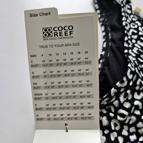 Coco Reef Contours Solitaire Printed One-Piece Swimsuit - Picture 10 of 12